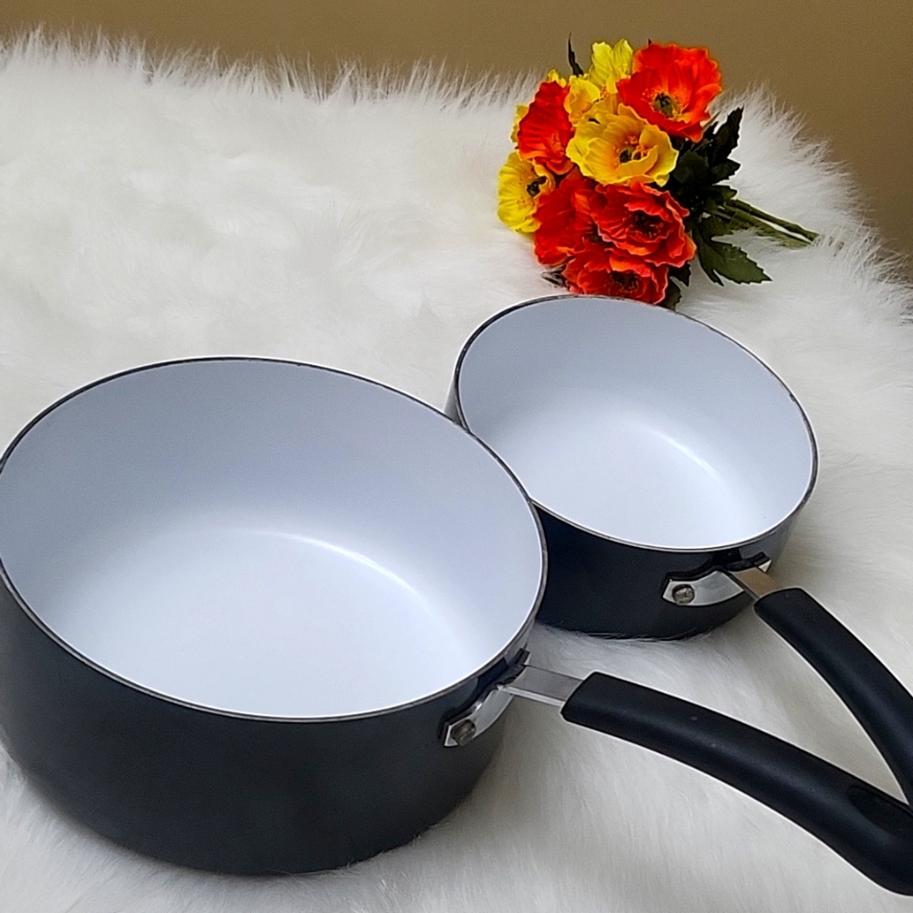 David Burke Ceramic sauce pots set of 2 not lids